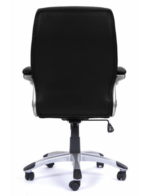 Office Chairs Black Leather Effect Greenwich Executive Chair BCP/T101/BK by Eliza Tinsley - enlarged view