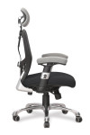 Nautilus Ergo Mono 24 Hour Luxury Executive Mesh Office Chair Grey/Black DPA/ERGO/GY-BK - enlarged view