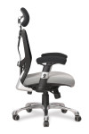 Nautilus Ergo Mono 24 Hour Luxury Executive Mesh Office Chair Black/Grey DPA/ERGO/BK-GY - enlarged view