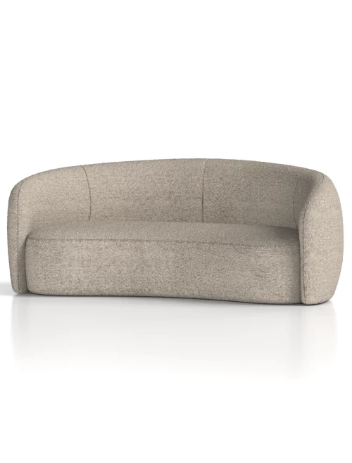 Reception Seating Phoebe Boucle Curved Sofa SF000005 by Dynamic - enlarged view