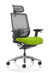 Mesh Office Chair Black Ergo Click 24hr Chair with Headrest KC0296 by Dynamic - enlarged view