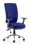 Office Chairs Black Chiro High Back Task Operator Chair with Arms OP000006 by Dynamic - enlarged view