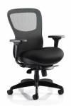 Office Chairs Stealth Shadow Mesh Back Ergonomic Posture Chair PO000019 by Dynamic - enlarged view