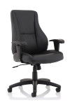 Office Chair Black Windsor Bonded Leather Executive Chair EX000212 by Dynamic - enlarged view