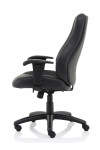 Office Chair Black Windsor Bonded Leather Executive Chair EX000212 by Dynamic - enlarged view