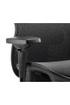 Office Chairs Stealth Shadow Mesh Back Ergonomic Posture Chair PO000021 by Dynamic - enlarged view