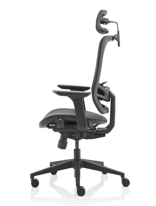 Office Chairs Ergo Twist Mesh Task Operator Chair with Headrest KC0299 by Dynamic - enlarged view