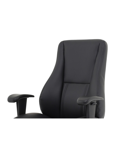 Office Chair Black Windsor Bonded Leather Executive Chair EX000212 by Dynamic - enlarged view