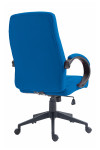 Office Chair Blue Dorset High Back Fabric Managers Chair BCF/B432/BL by Nautilus - enlarged view