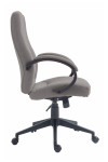 Office Chair Grey Dorset High Back Fabric Managers Chair BCF/B432/GY by Nautilus - enlarged view