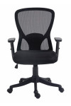 Office Chair Nimbus Black Mesh Chair BCM/B560/BK by Nautilus - enlarged view