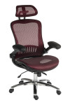 Mesh Office Chair Red Harmony Executive Chair 6956RED by Teknik - enlarged view