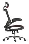 Mesh Office Chair Red Harmony Executive Chair 6956RED by Teknik - enlarged view