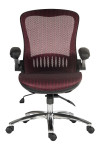 Mesh Office Chair Red Harmony Executive Chair 6956RED by Teknik - enlarged view