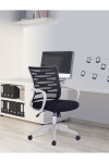 Mesh Office Chair Black Spyro Computer Chair BCM/K488/WH-BK by Eliza Tinsley - enlarged view