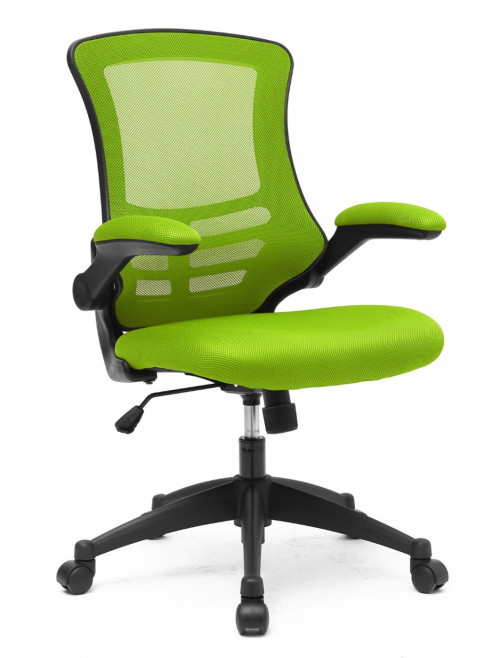 Mesh Office Chair Green Luna Computer Chair BCM/L1302/GN by Eliza Tinsley - enlarged view