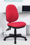 Office Chairs Red Java 300 High Back Operator Chairs BCF/P606/RD by Eliza Tinsley - enlarged view