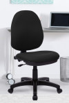 Fabric Office Chair Black Java 100 Task Operator Chair BCF/I300/BK by Eliza Tinsley - enlarged view