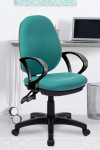 Office Chairs Green Java 200 High Back Operator Chair BCF/P505/GN by Eliza Tinsley - enlarged view