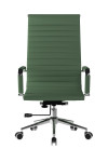 Bonded Leather Office Chair Forest Green Aura High Back BCL/9003/FGN by Eliza Tinsley Nautilus - enlarged view