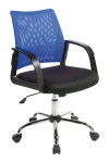 Operator Chair Blue Calypso Mesh Office Chair BCM/F1204/BL by Eliza Tinsley - enlarged view