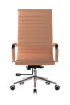 Bonded Leather Office Chair Coffee Brown Aura High Back BCL/9003/BW by Eliza Tinsley Nautilus - enlarged view