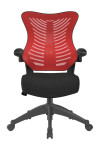 Mesh Office Chair Red Mercury 2 Executive Computer Chair BCM/L1304/RD by Eliza Tinsley - enlarged view