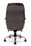 Office Chair Black Leather Faced Sandown Executive Chair DPA617KTAG/LBK by Eliza Tinsley - enlarged view