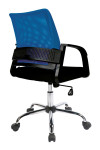 Operator Chair Blue Calypso Mesh Office Chair BCM/F1204/BL by Eliza Tinsley - enlarged view