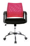 Operator Chair Raspberry Calypso Mesh Office Chair BCM/F1204/RB by Eliza Tinsley - enlarged view