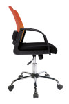 Operator Chair Orange Calypso Mesh Office Chair BCM/F1204/OG by Eliza Tinsley - enlarged view