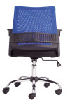 Operator Chair Blue Calypso Mesh Office Chair BCM/F1204/BL by Eliza Tinsley - enlarged view