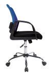 Operator Chair Blue Calypso Mesh Office Chair BCM/F1204/BL by Eliza Tinsley - enlarged view