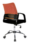 Operator Chair Orange Calypso Mesh Office Chair BCM/F1204/OG by Eliza Tinsley - enlarged view