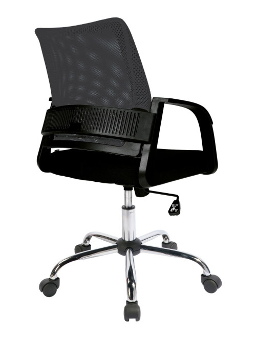 Operator Chair Black Calypso Mesh Office Chair BCM/F1204/BK by Eliza Tinsley - enlarged view