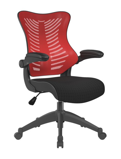 Mesh Office Chair Red Mercury 2 Executive Computer Chair BCM/L1304/RD by Eliza Tinsley - enlarged view