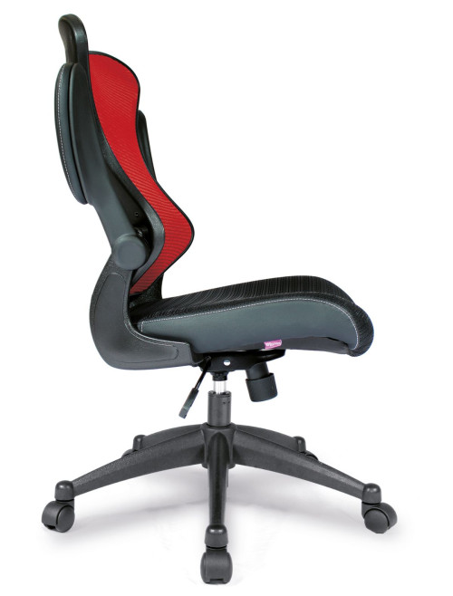 Mesh Office Chair Red Mercury 2 Executive Computer Chair BCM/L1304/RD by Eliza Tinsley - enlarged view