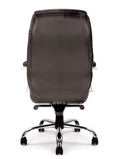 Office Chair Black Leather Faced Sandown Executive Chair DPA617KTAG/LBK by Eliza Tinsley - enlarged view