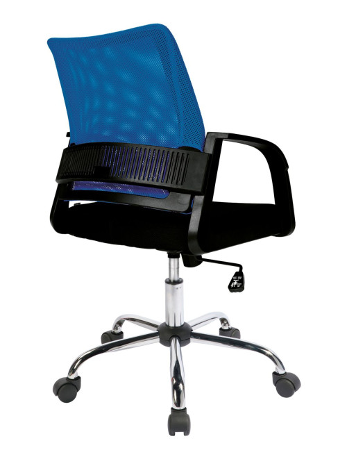 Operator Chair Blue Calypso Mesh Office Chair BCM/F1204/BL by Eliza Tinsley - enlarged view