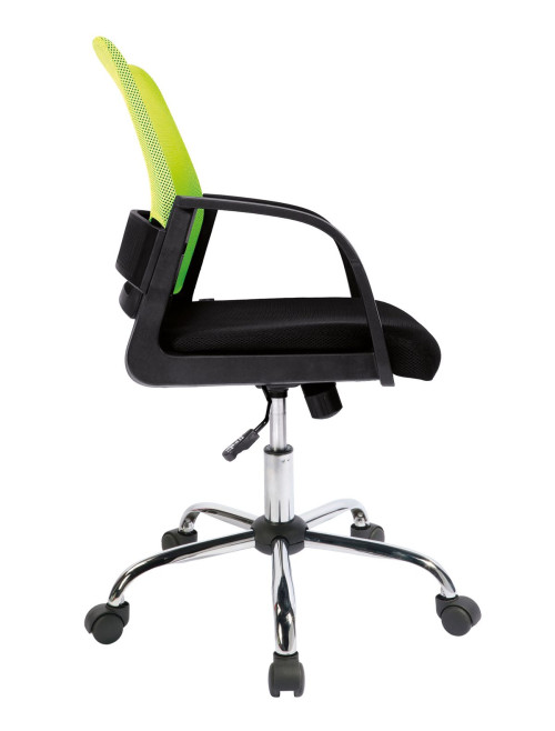 Operator Chair Green Calypso Mesh Office Chair BCM/F1204/GN by Eliza Tinsley - enlarged view