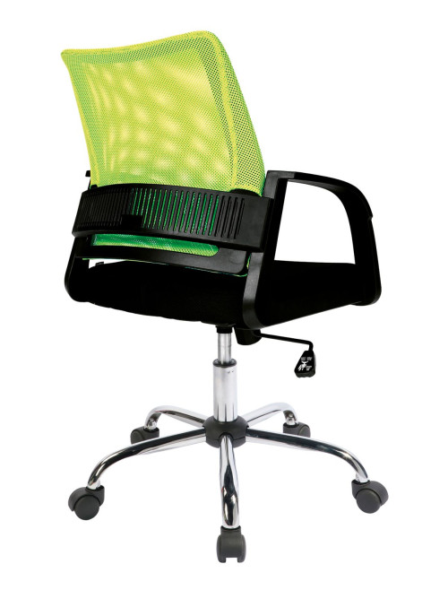 Operator Chair Green Calypso Mesh Office Chair BCM/F1204/GN by Eliza Tinsley - enlarged view