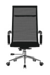 Mesh Office Chair Black Aura Hugh Back Mesh Chair BCM/9003/BK by Nautilus - enlarged view