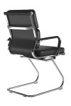 Office Chair Black Bonded Leather Avanti Visitor Chair BCL/5003AV/BK by Nautilus - enlarged view