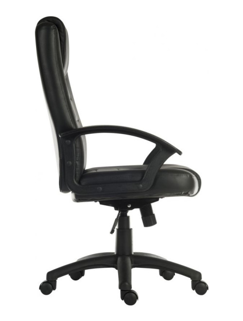 Office Chair Black Leader Executive Chair 6987 by Teknik - enlarged view