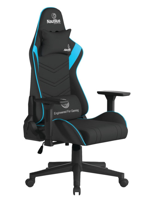 Office Chairs Blue/Black Apollo Ergonomic Gaming Chair by Nautilus - enlarged view