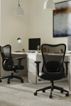 Mesh Office Chair Black Zephyr Ergonomic Mesh Chair by Nautilus - enlarged view