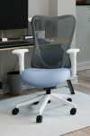 Mesh Office Chair Grey Zephyr Ergonomic Mesh Chair by Nautilus - enlarged view