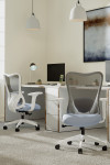 Mesh Office Chair Grey Zephyr Ergonomic Mesh Chair by Nautilus - enlarged view