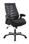 Mesh Office Chair Black Celeste Heavy Duty Bariatric Chair by Nautilus - enlarged view