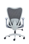 Mesh Office Chair Grey Zephyr Ergonomic Mesh Chair by Nautilus - enlarged view